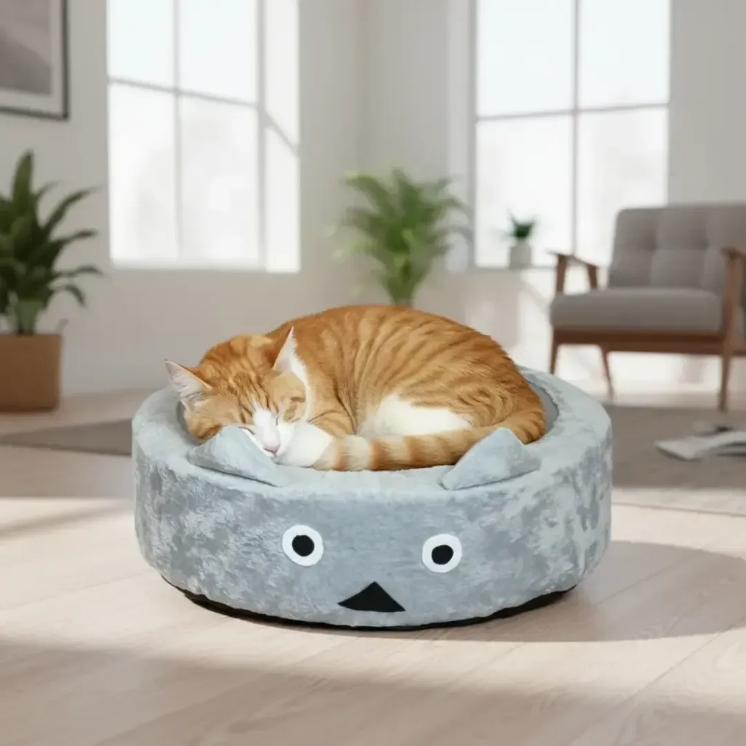 Cama Ortopédica y Rascador Multinivel para Gatos