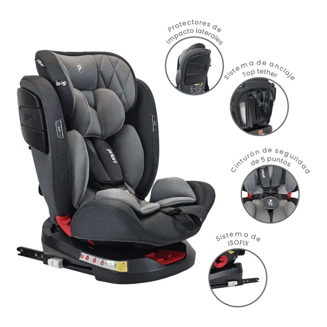 Coche Paseador Reversible y Silla de Auto Graco