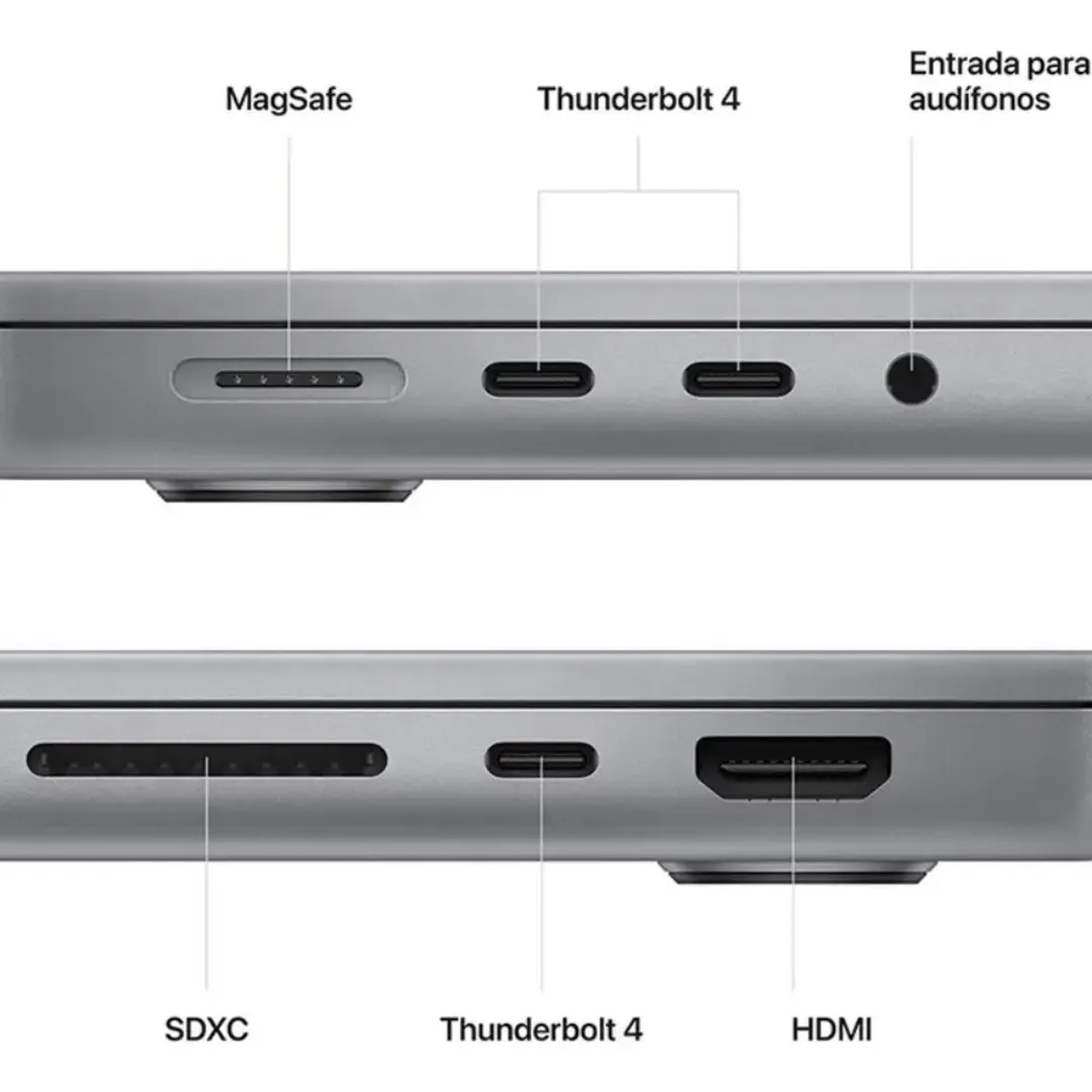 MacBook Pro M2 16 pulgadas 16GB RAM 512GB SSD